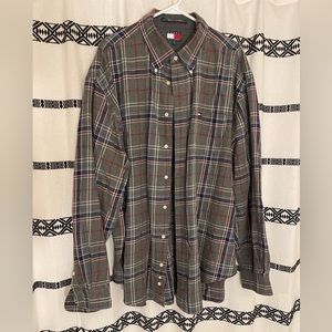 Tommy Hilfiger mens flannel shirt
